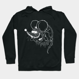 Classic Rat Fink (line version) Hoodie